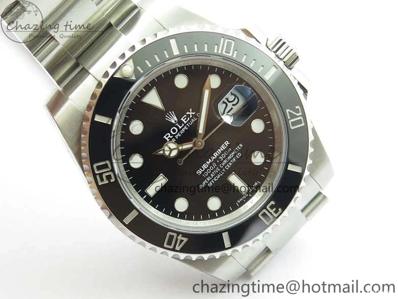 1229 Submariner 116610 LN Black Ceramic 316L Steel Noob 1:1 Best Edition V10. Stretchable 2865